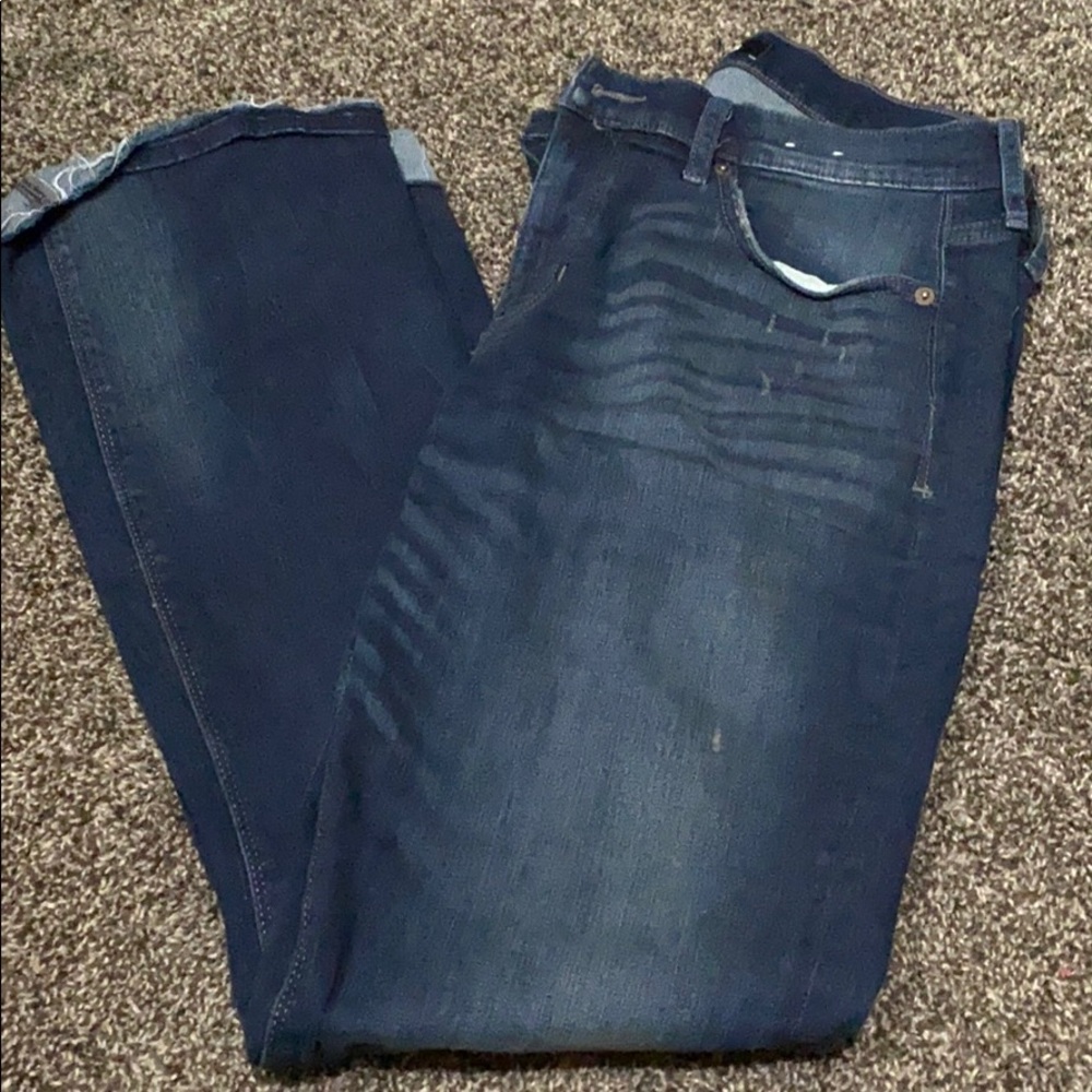 Barely boot jeans
